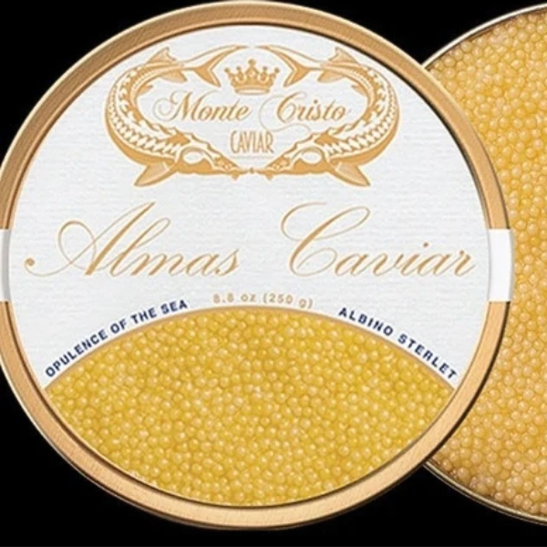 Trứng cá tầm trắng ngon